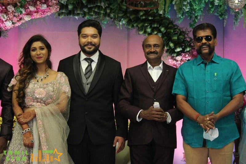 Actor MS Bhaskar daughter Wedding Reception  (10)