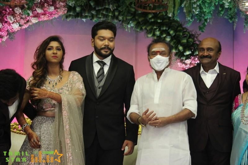 Actor MS Bhaskar daughter Wedding Reception  (11)