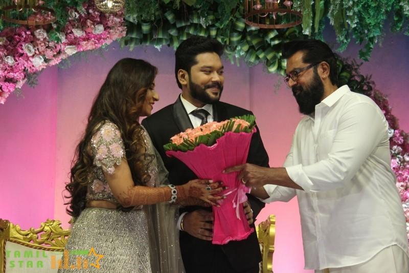 Actor MS Bhaskar daughter Wedding Reception  (13)