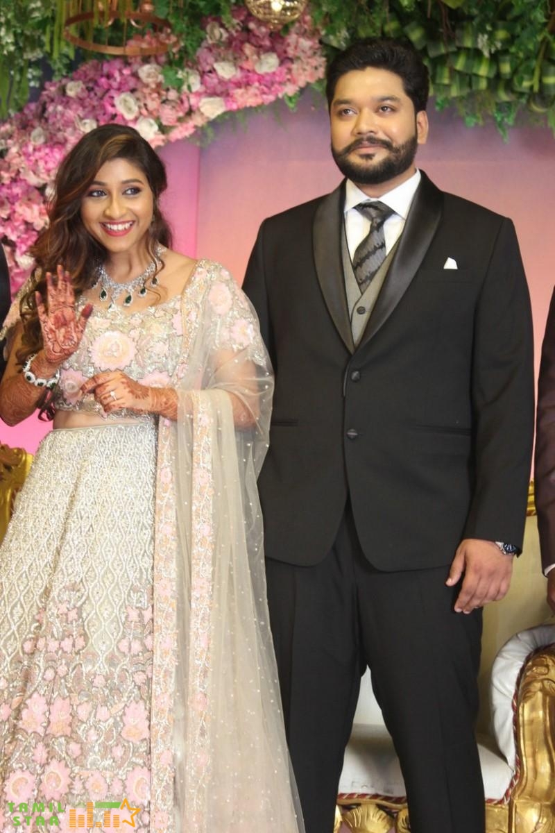 Actor MS Bhaskar daughter Wedding Reception  (2)