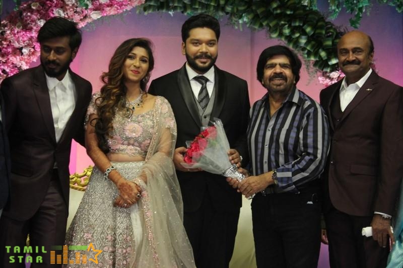 Actor MS Bhaskar daughter Wedding Reception  (8)