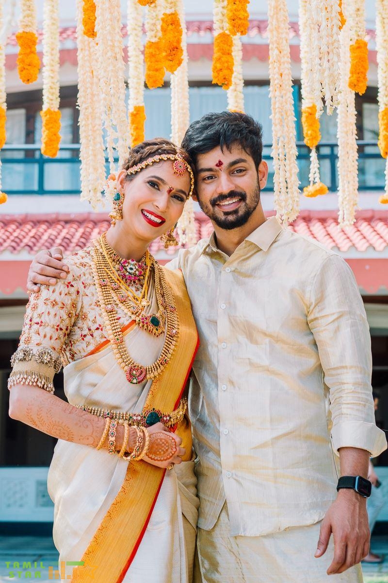 Actor Mahat Raghavendra and Prachi Mishra Wedding Stills (9)
