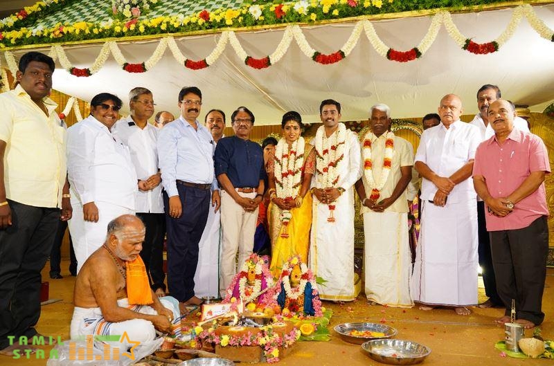 Meendum Oru Mariyathai Actress Nakshatra Wedding Photos (10)