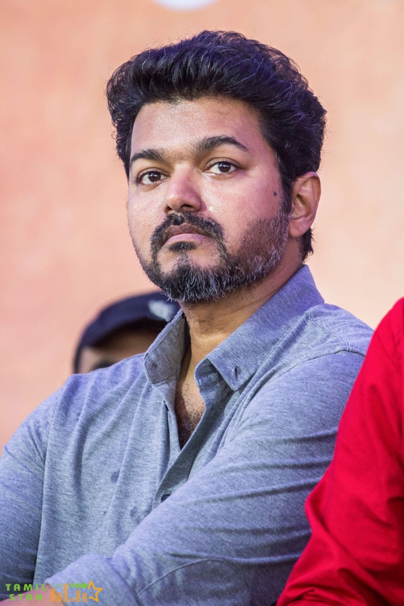 Vijay At The Nadigar Sangam Protest