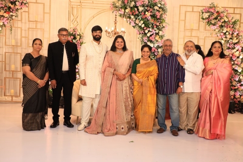 Producer-Ravi-Kottarakara-Daughter-Nimisha-Wedding-Reception-32